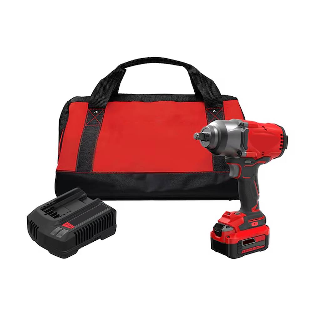 V20 RP 20-volt Max Variable Speed Brushless 1/2-in Drive Cordless Impact Wrench (Battery Included and Charger Included)