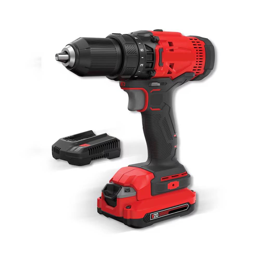 V20 20-volt Max 1/2-in Keyless Cordless Drill ( 1 -Batteries Included, and Charger Included )